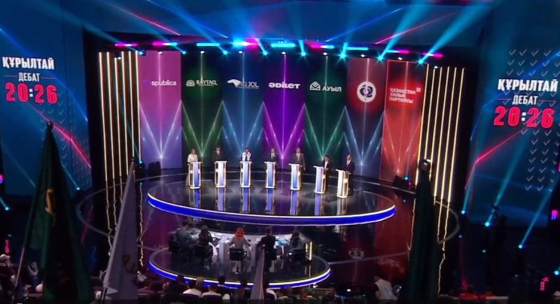«Әділет» одержала победу на теледебатах политических партий