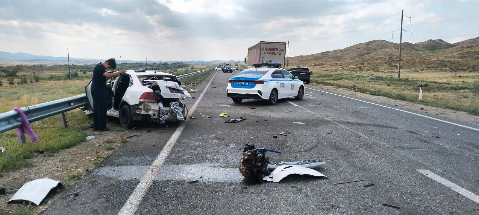 В Казахстане снизилось число погибших в ДТП, но ситуация на дорогах остается напряженной
