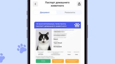 Паспорт домашнего животного теперь доступен онлайн