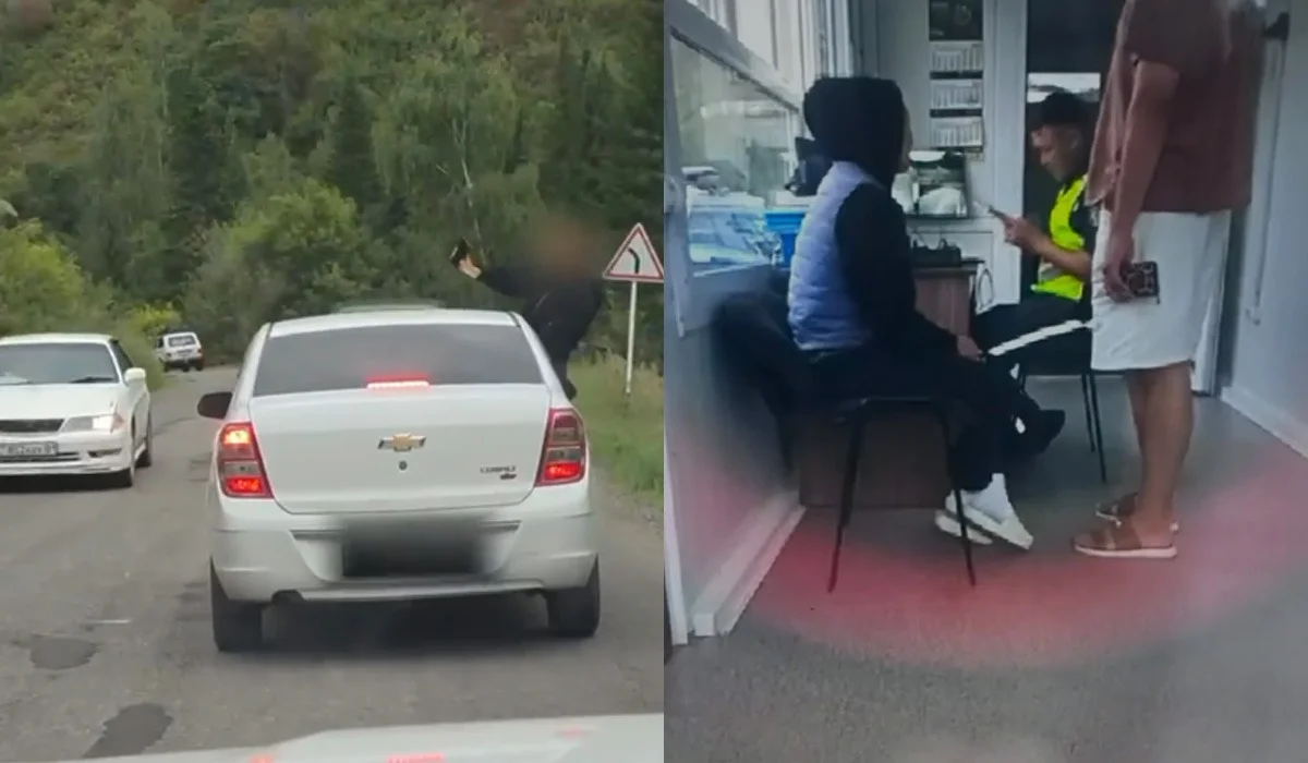Высунулась из авто во время движения: полиция наказала нарушителей в ВКО