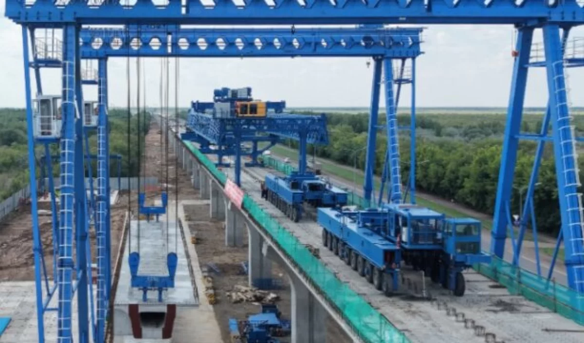 При строительстве LRT до Косшы впервые применили новую для Казахстана технологию