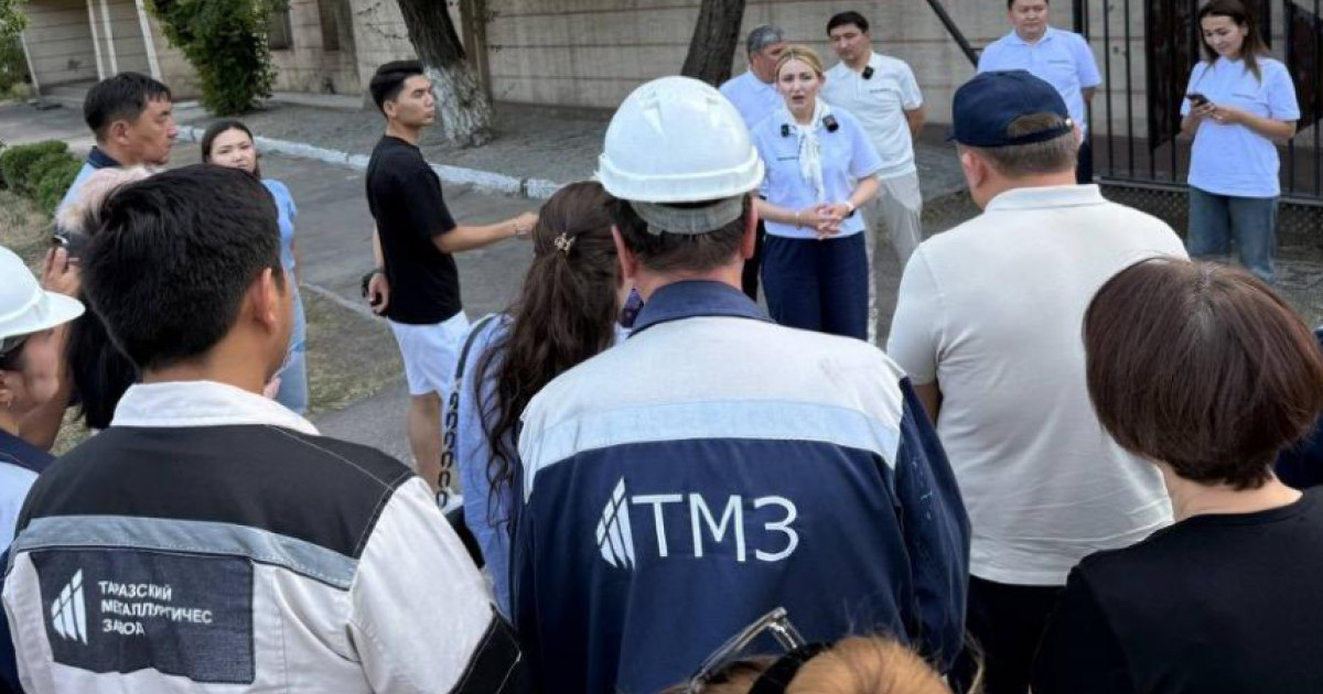  Respublica партиясы Таразда металлургтермен кездесуде өндірістегі мәселелерді талқылады 