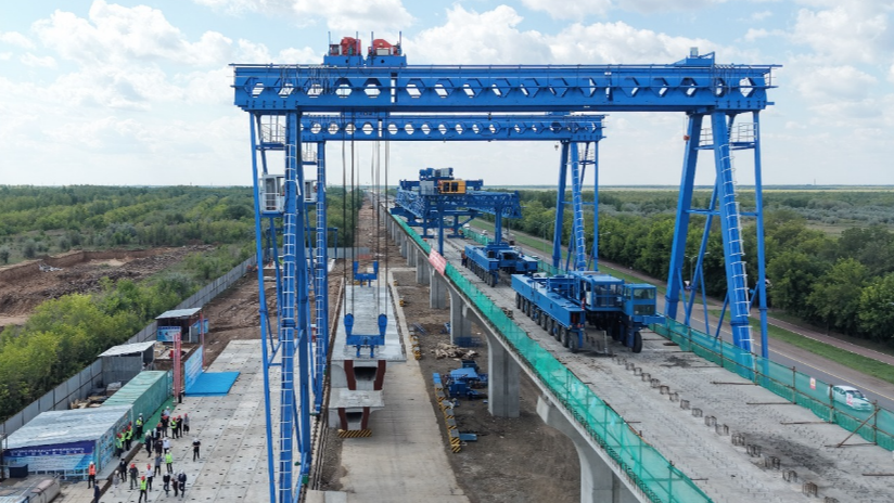 Tarlan Astana Қосшыға бет алды: Желі құрылысында алғашқы арқалық орнатылды