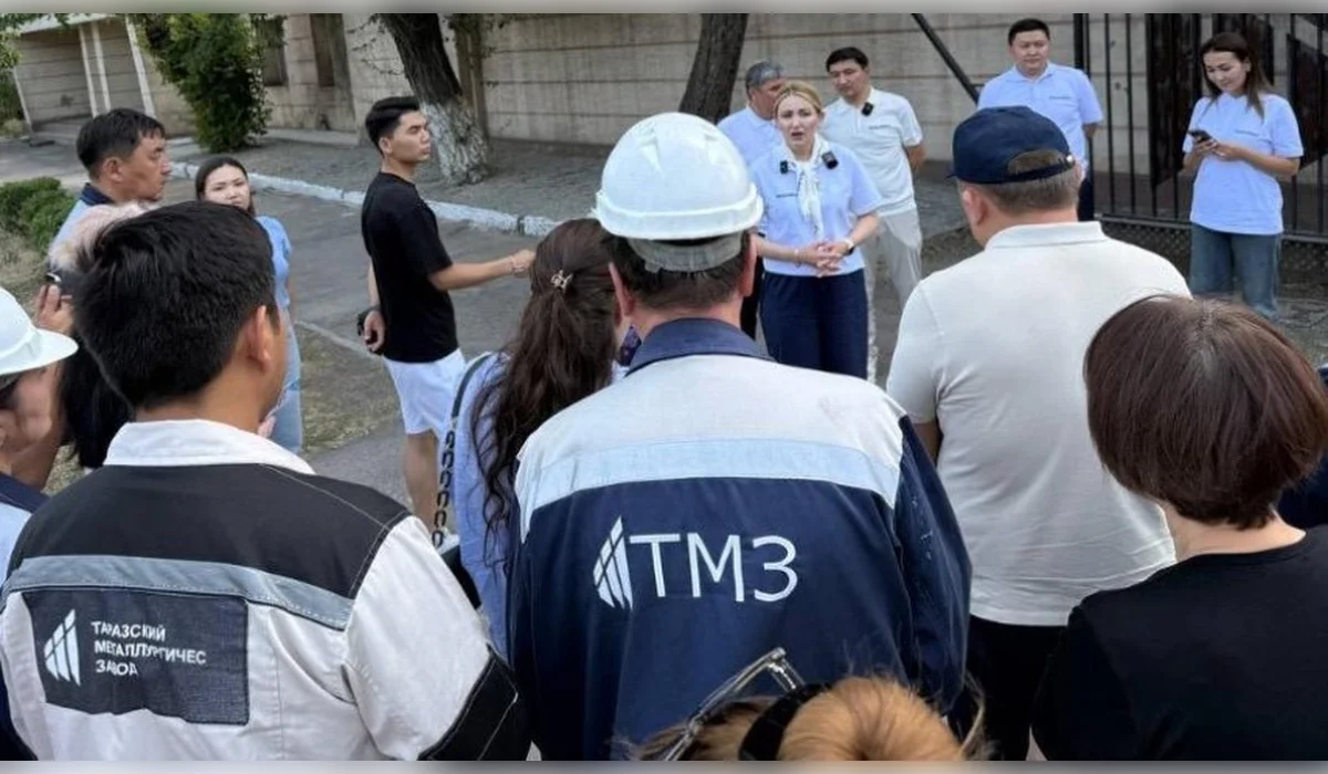 Respublica обсудила с металлургами Тараза проблемы производства