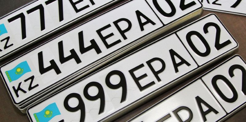 Поддельные номера из России массово распространяли в Казахстане