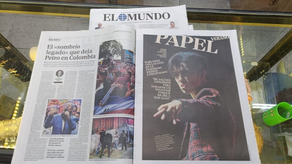 Димаш Кудайберген украсил обложку одной из крупнейших газет Испании