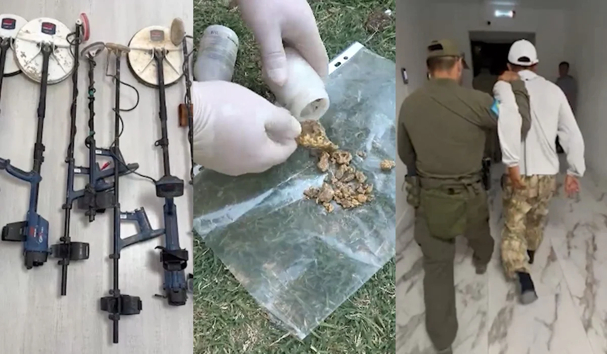 Қызылордада заңсыз алтын өндіріп, Алматыға сатқан: қылмыстық топтың жымысқы әрекеті анықталды (ВИДЕО)