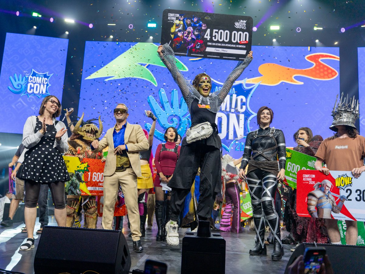 Победителя международного конкурса косплея назвали на Comic Con Astana 2026