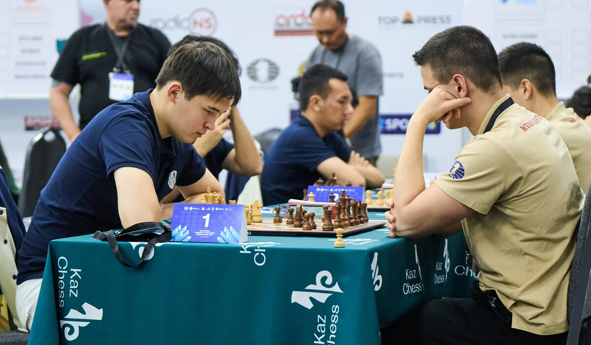 KNUS в шаге от финала: казахстанские шахматисты пробились в полуфинал чемпионата мира среди университетов