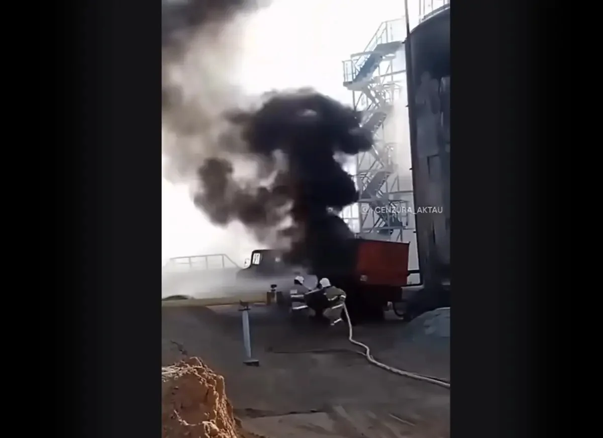 Апатқа ұласуы мүмкін еді: Маңғыстаудағы кен орнында шыққан өрт туралы не белгілі