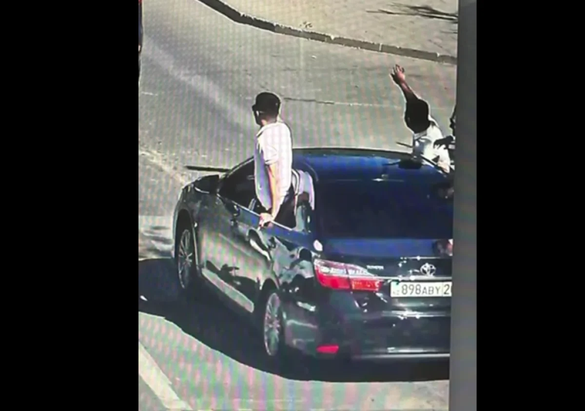 В Жезказгане кортеж устроил опасную гонку, 6 человек наказаны (ВИДЕО)