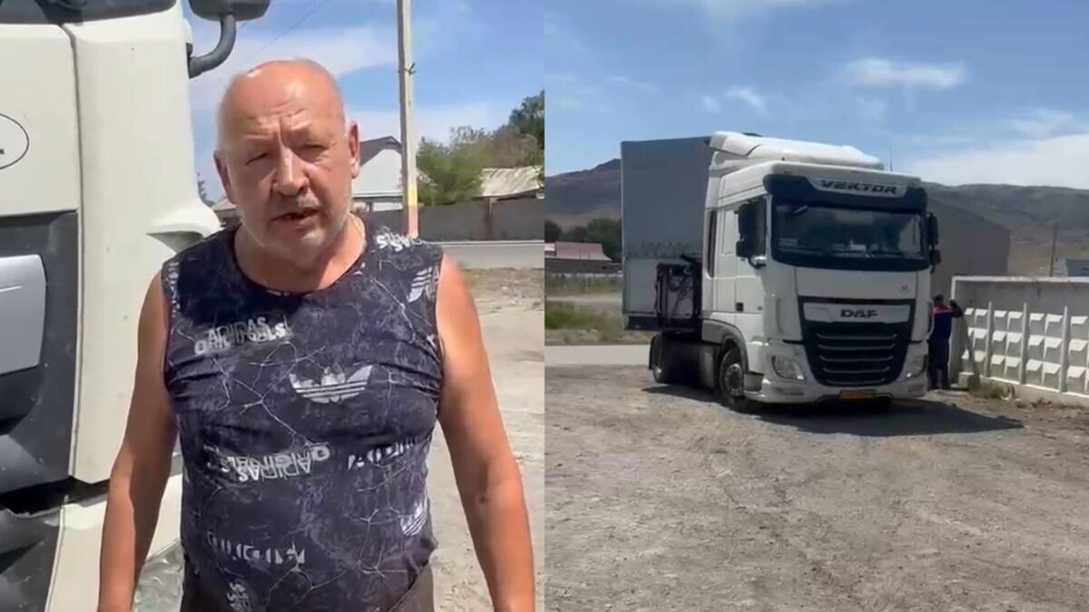 Полицейские помогли гражданину Беларуси на трассе в области Жетысу