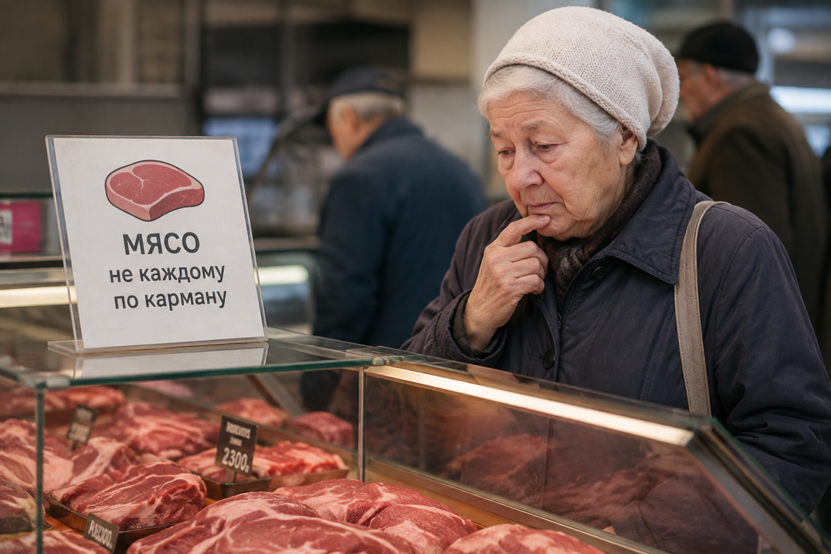 Мясо стало роскошью: сколько пенсионеров Казахстана не могут себе его позволить