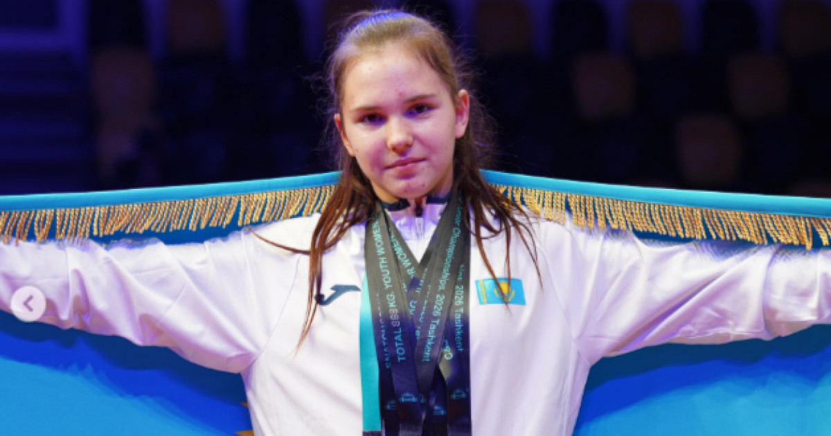  15 жастағы қазақстандық ауыр атлет Азия чемпионатында 5 алтын алды 
