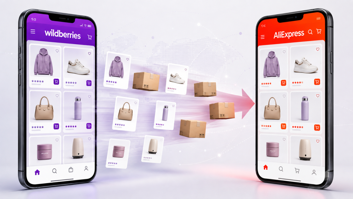 Товары продавцов Wildberries начали размещать на AliExpress