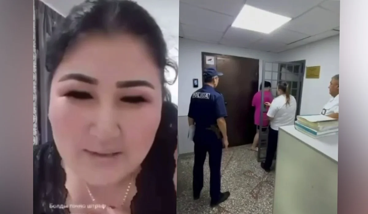 Карагандинка материлась в TikTok: ее оштрафовали (ВИДЕО)