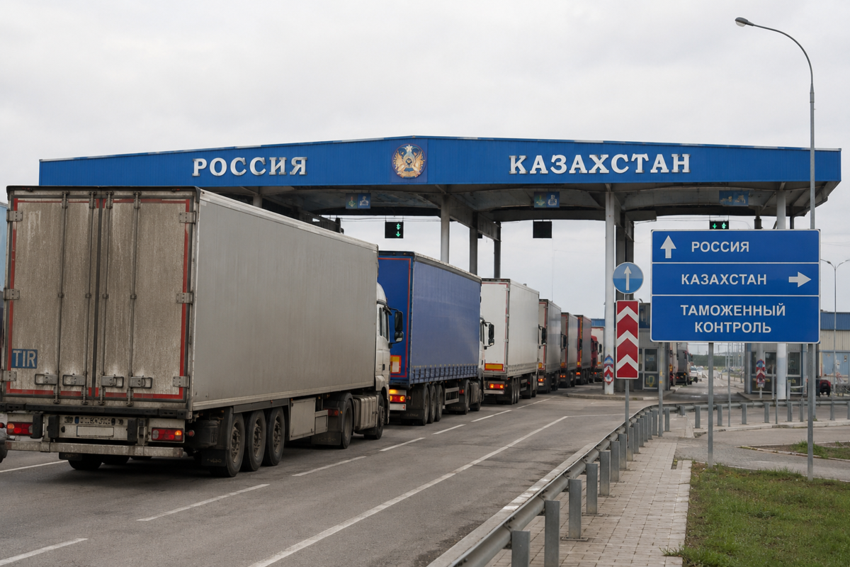 Казахстан усиливает контроль на границе с Россией: что изменится для водителей