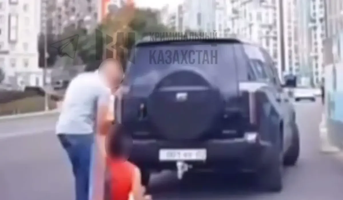 «Не уступил дорогу»: дорожная ссора в Алматы закончилась ударом и потерей сознания