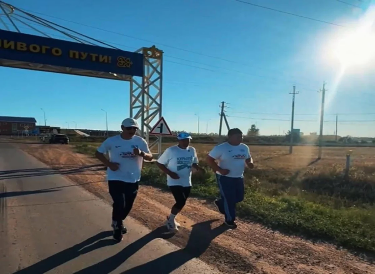 Құрылтайға жол: Осакаров тұрғындары Меңдібай Әлімғазиновты  қарсы алды