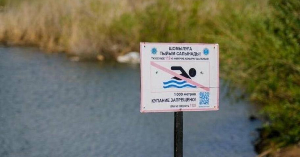  Астана тұрғыны шомылуға тыйым салынған жерде суға түскені үшін жазаланды 