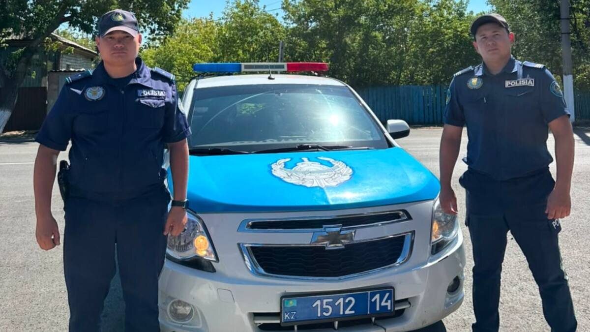 Полицейские за 15 минут нашли пропавшую 5-летнюю девочку в Павлодарской области