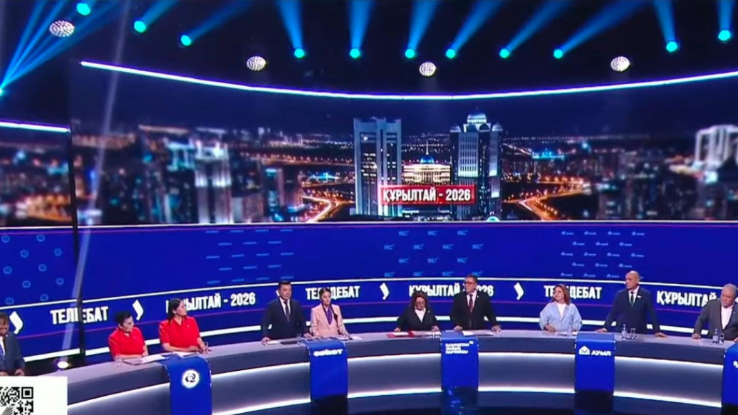 Құрылтай сайлауы: Jibek Joly арнасындағы командалық теледебаттың бірінші кезеңі аяқталды