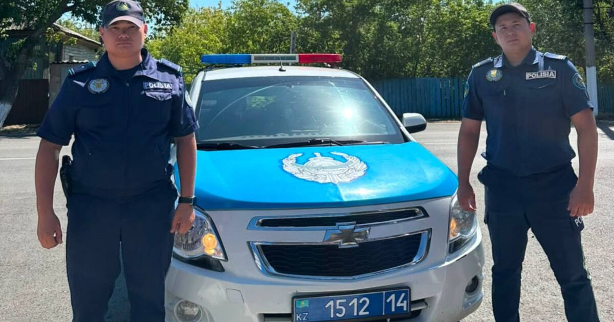  Павлодарда полицейлер жоғалып кеткен 5 жастағы қызды 15 минутта тапты 