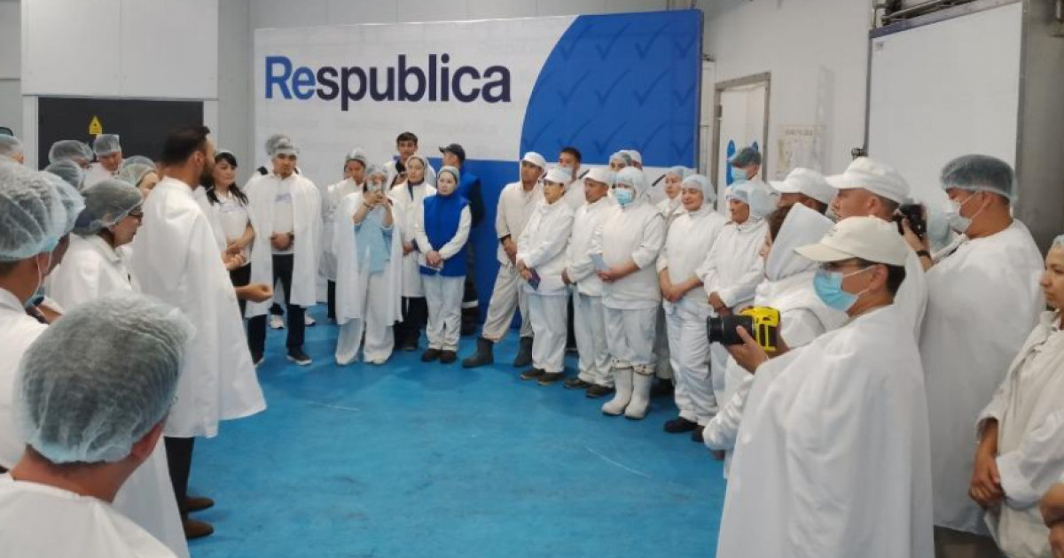  Respublica партиясының өкілдері Оралдағы «Кублей» кәсіпорнының ұжымымен кездесті 