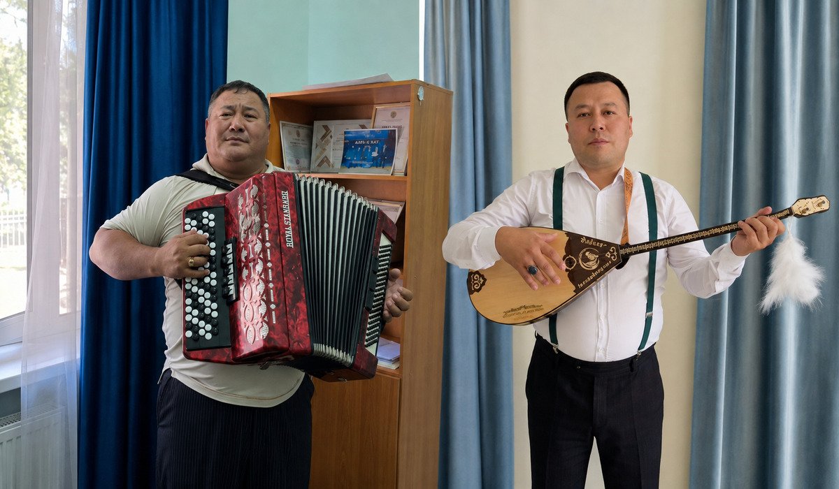 На родине Шамши Калдаякова подхватили музыкальный челлендж