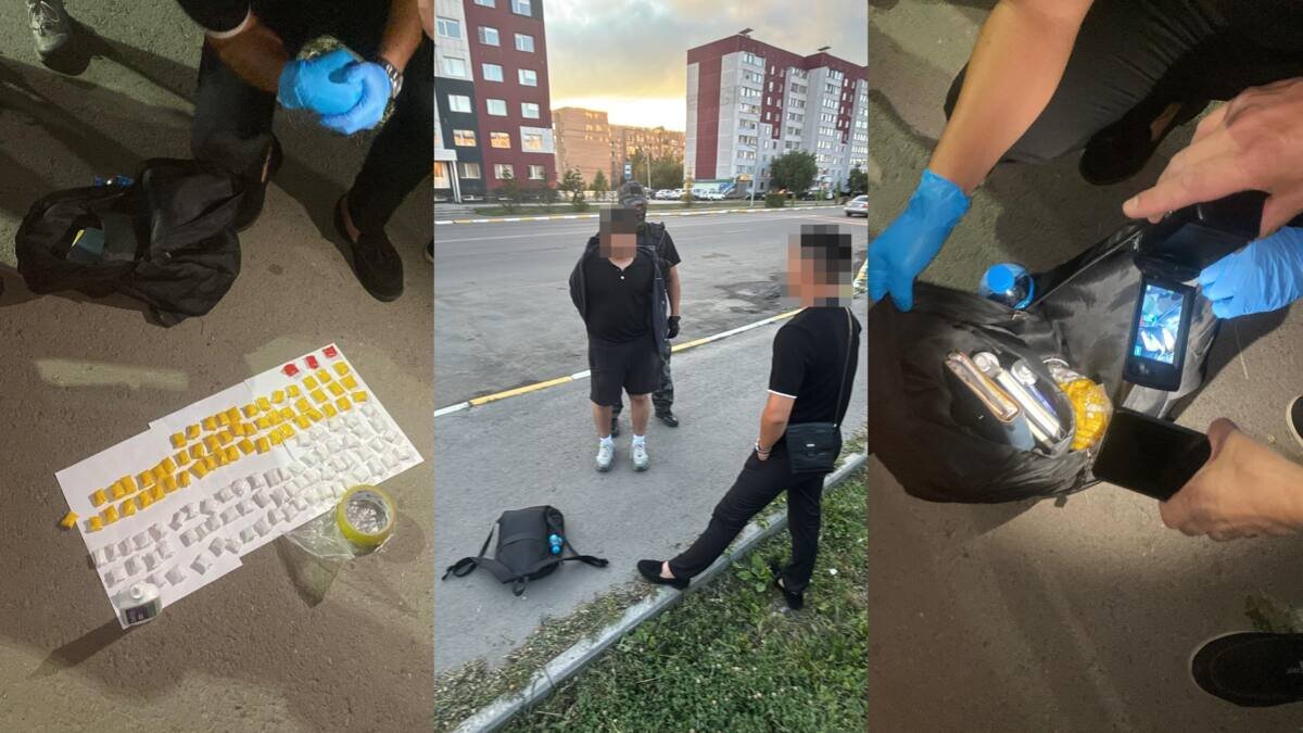 120 свертков с наркотиками в рюкзаке: жителя столицы задержали в СКО
