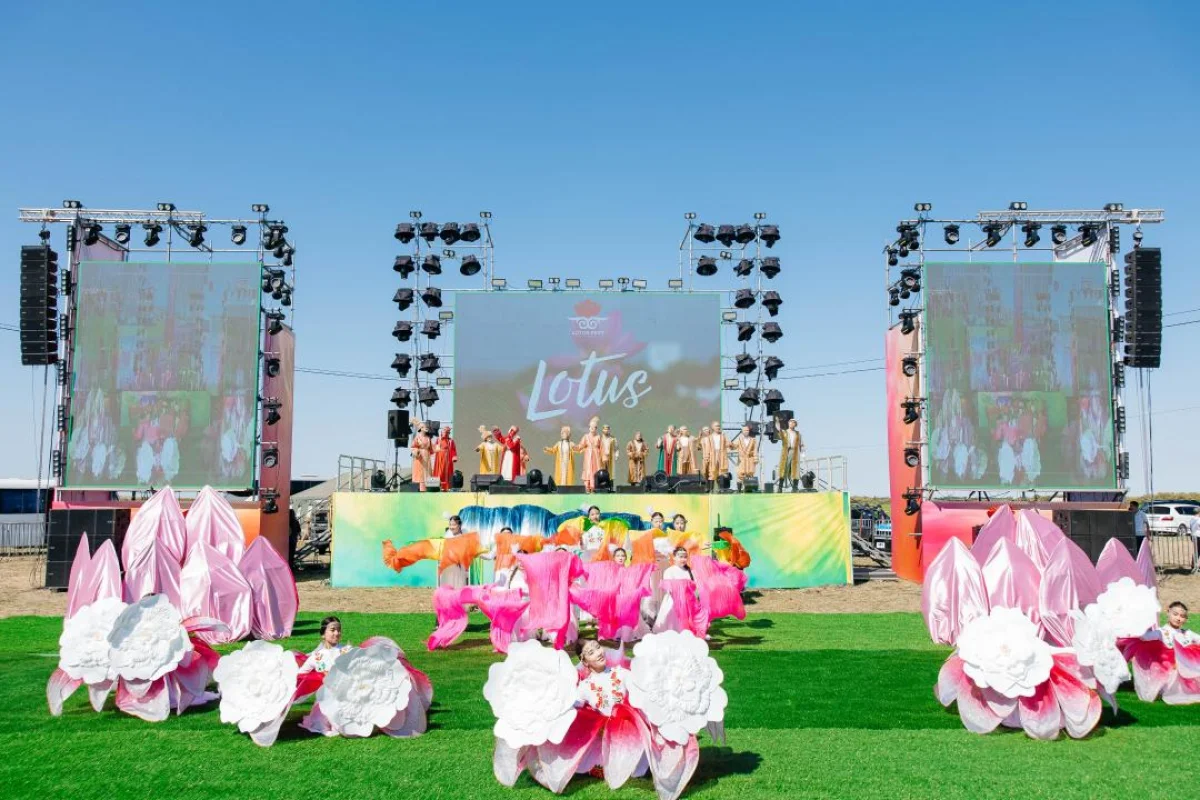 В Атырауской области стартовал фестиваль "Lotus Fest – 2026"