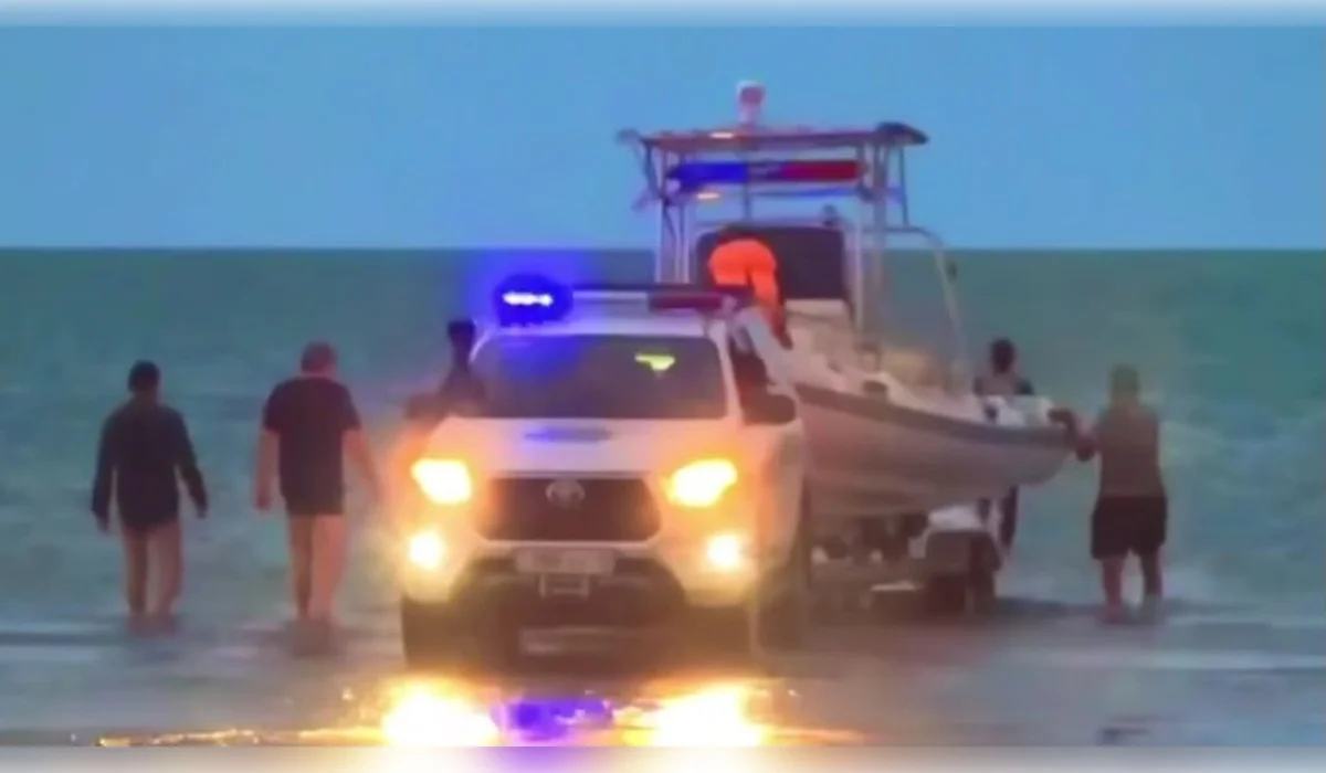В Каспийском море нашли троих мужчин после многочасовых поисков