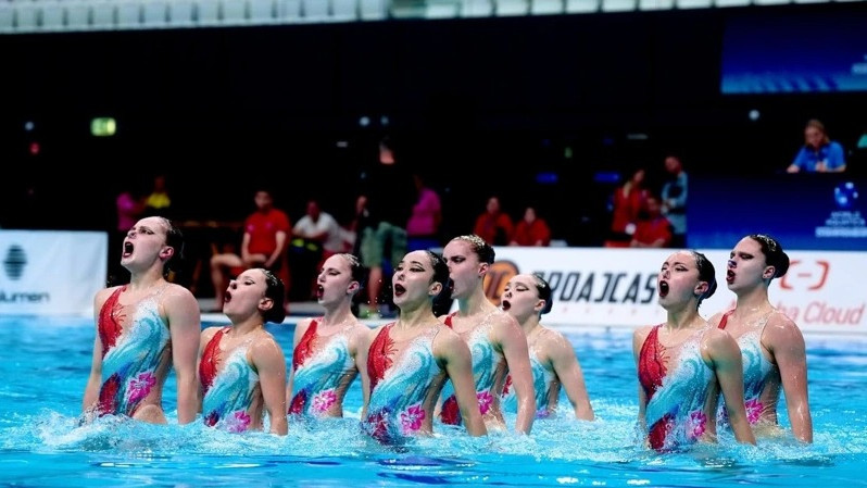 Қазақстан әртістік жүзуден жасөспірімдер арасындағы әлем чемпионатында күміс жүлде алды