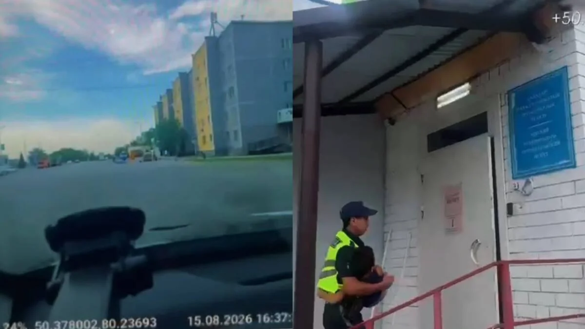 Полицейские за 12 минут доставили в больницу ребенка с тяжелой травмой (ВИДЕО)