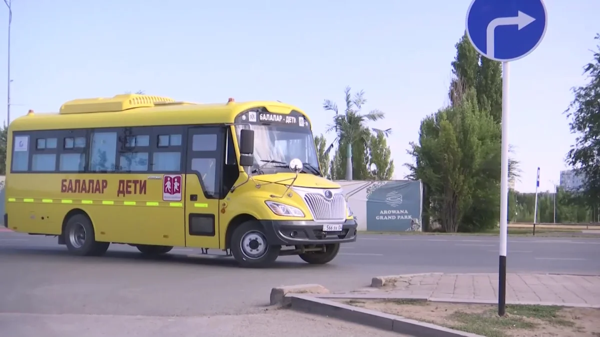 В Актобе проверили состояние школьных автобусов