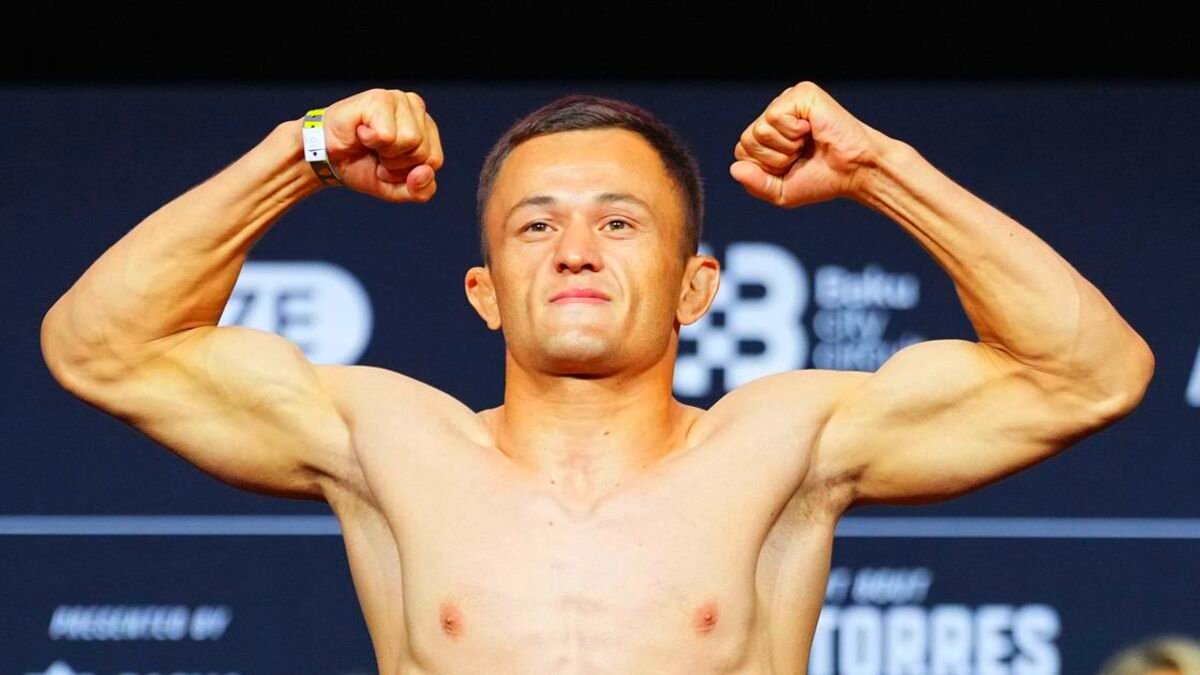 Бекзат Алмахан сделал заявление после исключения из ростера UFC