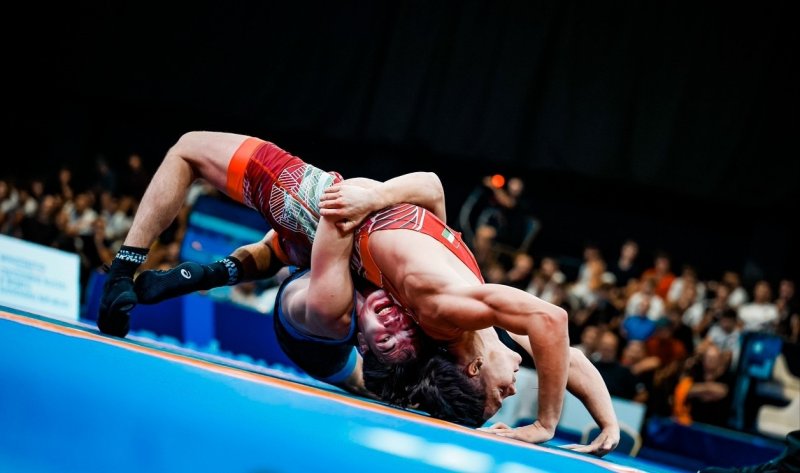 Казахстанский борец Казыбек Калмагамбетов стал чемпионом мира