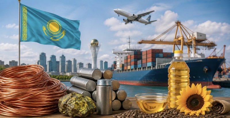 Медь, уран и масло принесли Казахстану миллиарды на внешних рынках