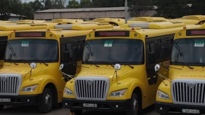 Массовую проверку автобусов провели в Алматы