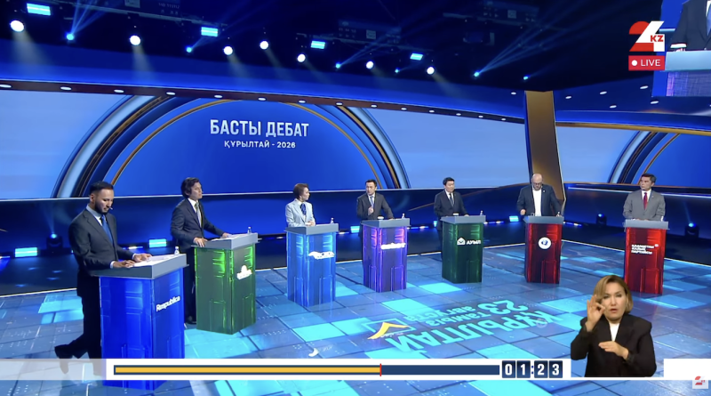 Финальные дебаты: партия «Әділет» раскрыла план развития до 2031 года
