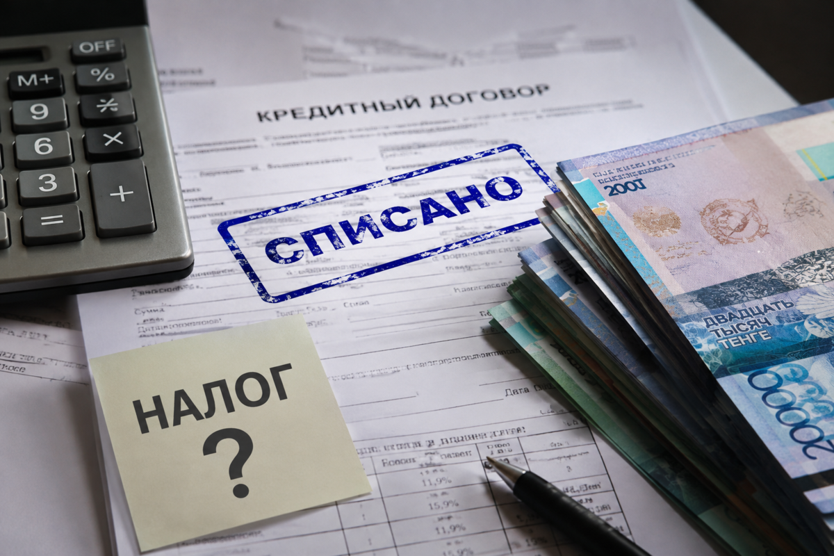 Казахстанцам могут простить налог после списания кредита: кого это коснётся