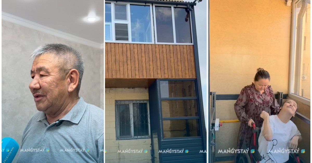 Мүмкіндігі шектеулі қызына жеке лифт жасап берген әке көпті сүйсінтті (ВИДЕО) 