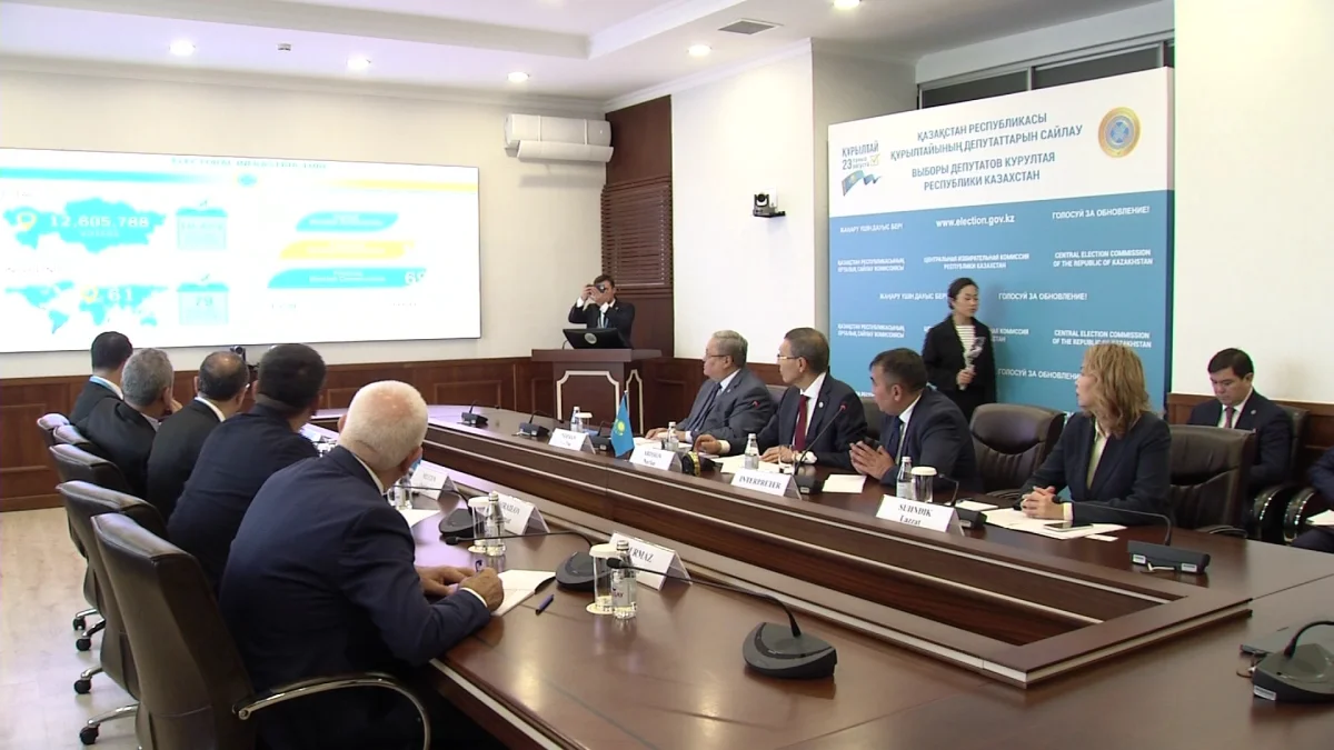 Международные наблюдатели ознакомились с ходом подготовки к выборам