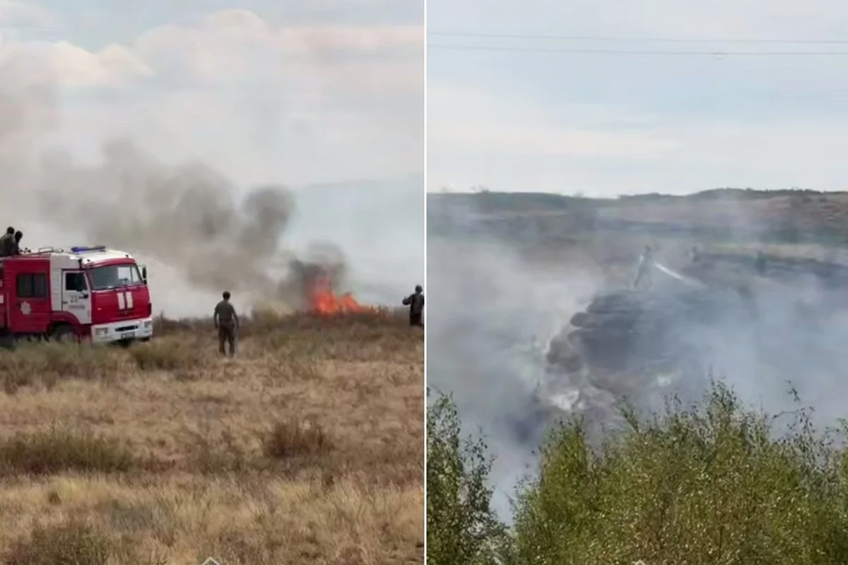 Природный пожар на площади 650 гектаров локализовали в Карагандинской области