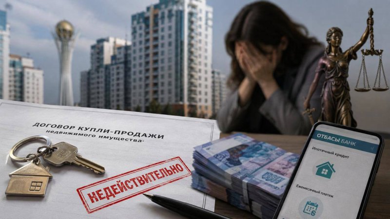 Казахстанская Долина? Семья в Астане рискует остаться без квартиры, но с ипотекой