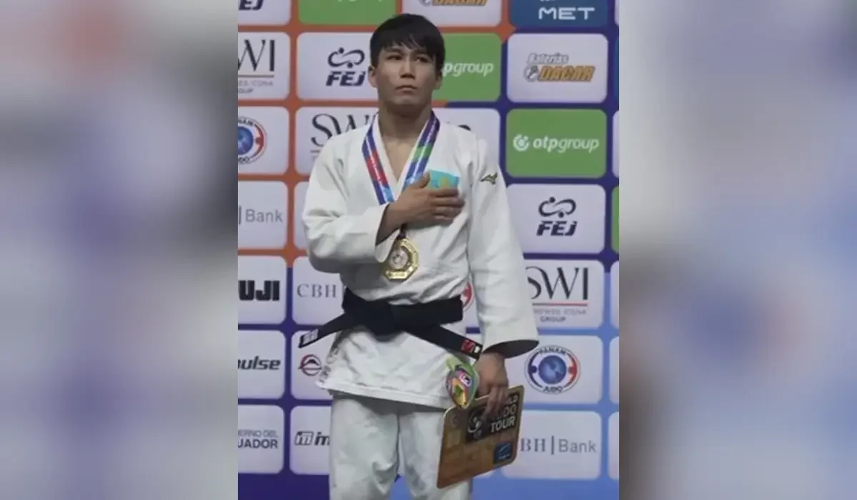 Казахстанский подросток стал чемпионом мира по дзюдо (ВИДЕО)
