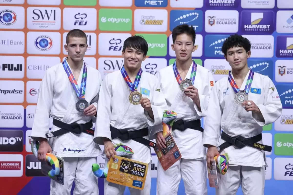 Ғабит Расулхан дзюдодан жасөспірімдер арасында әлем чемпионы атанды