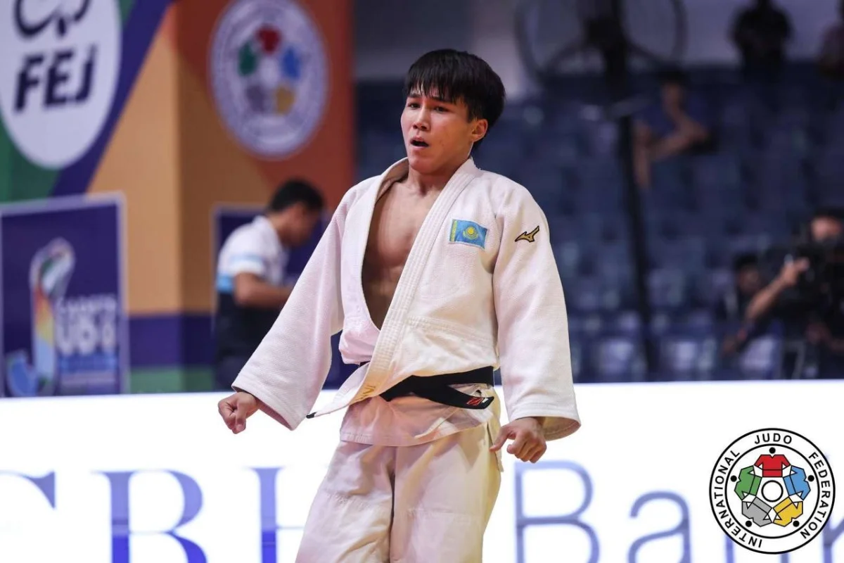 Казахстанец победил на чемпионате мира по дзюдо