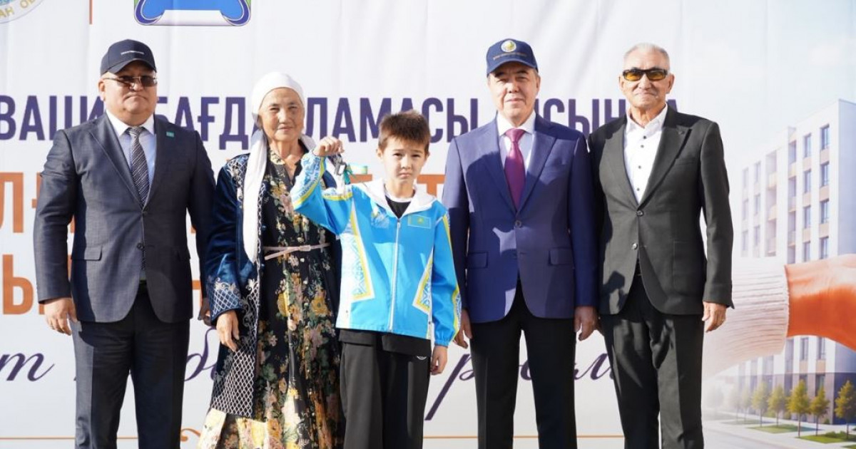   Апатты үйден жаңа баспанаға көшті   