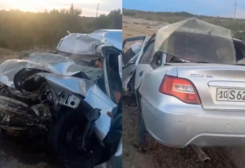 Трое граждан Узбекистана погибли в аварии на трассе в Казахстане